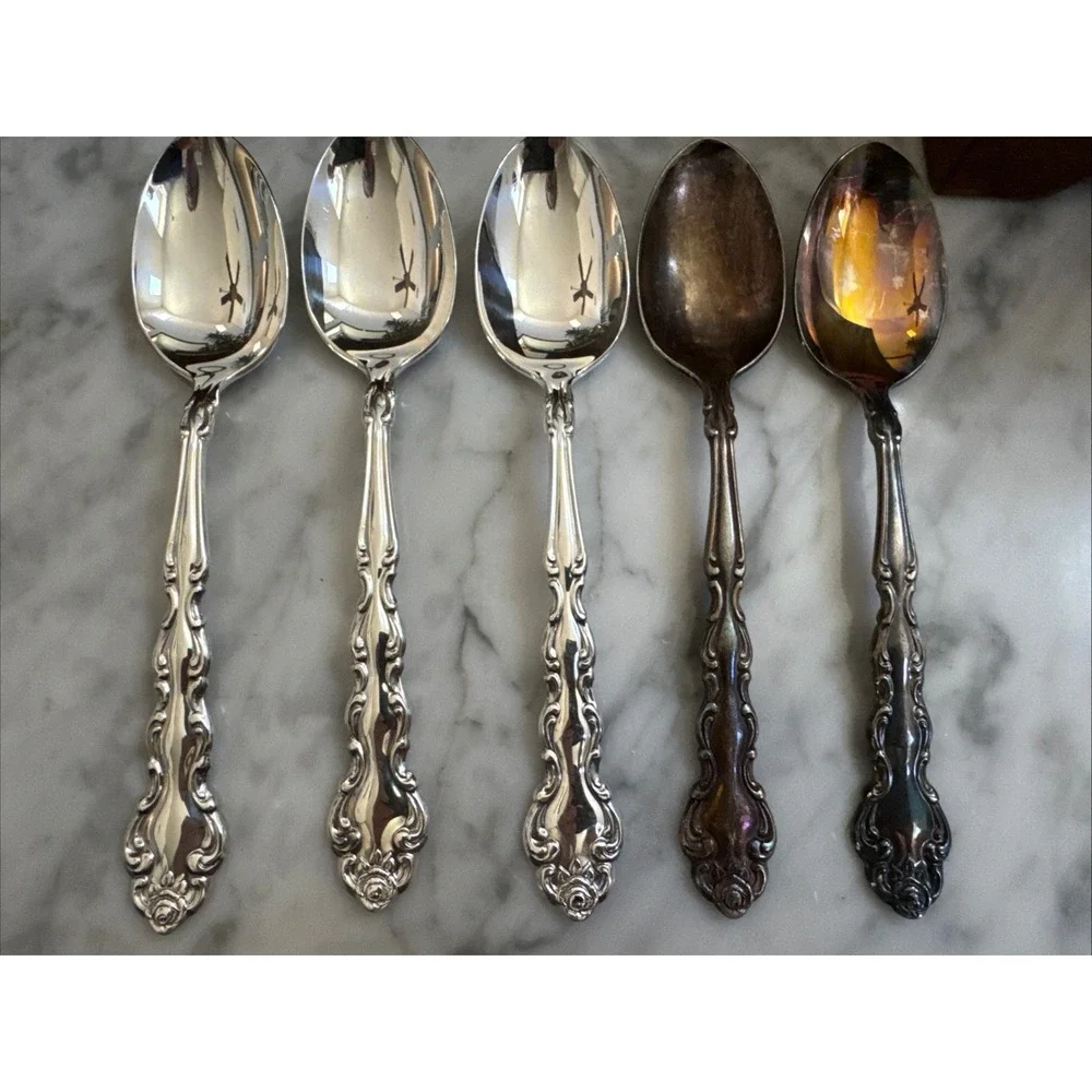 Oneida Community‎ Beethoven (5)  Teaspoons Silverplate 1971 Flatware
